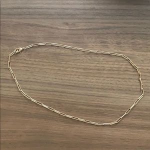 Small good link chain necklace
